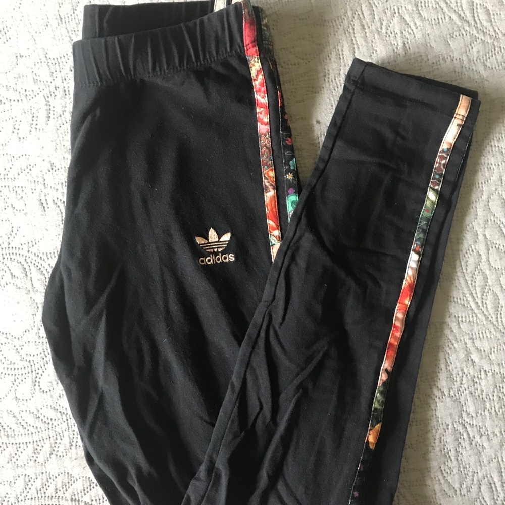 Adidas 3 Stripe Leggings